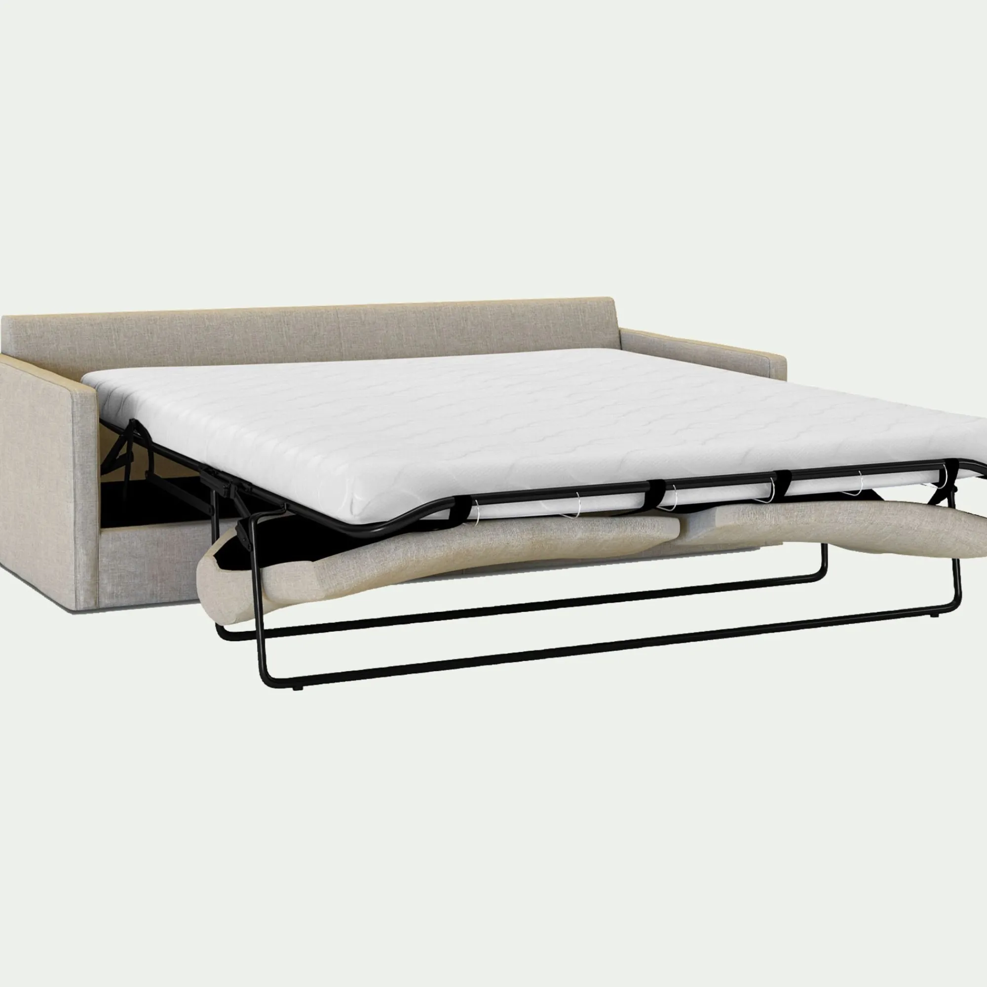 alinea Canapé 4 Places*Canapé 4 places convertible en tissu - alpilles Beige