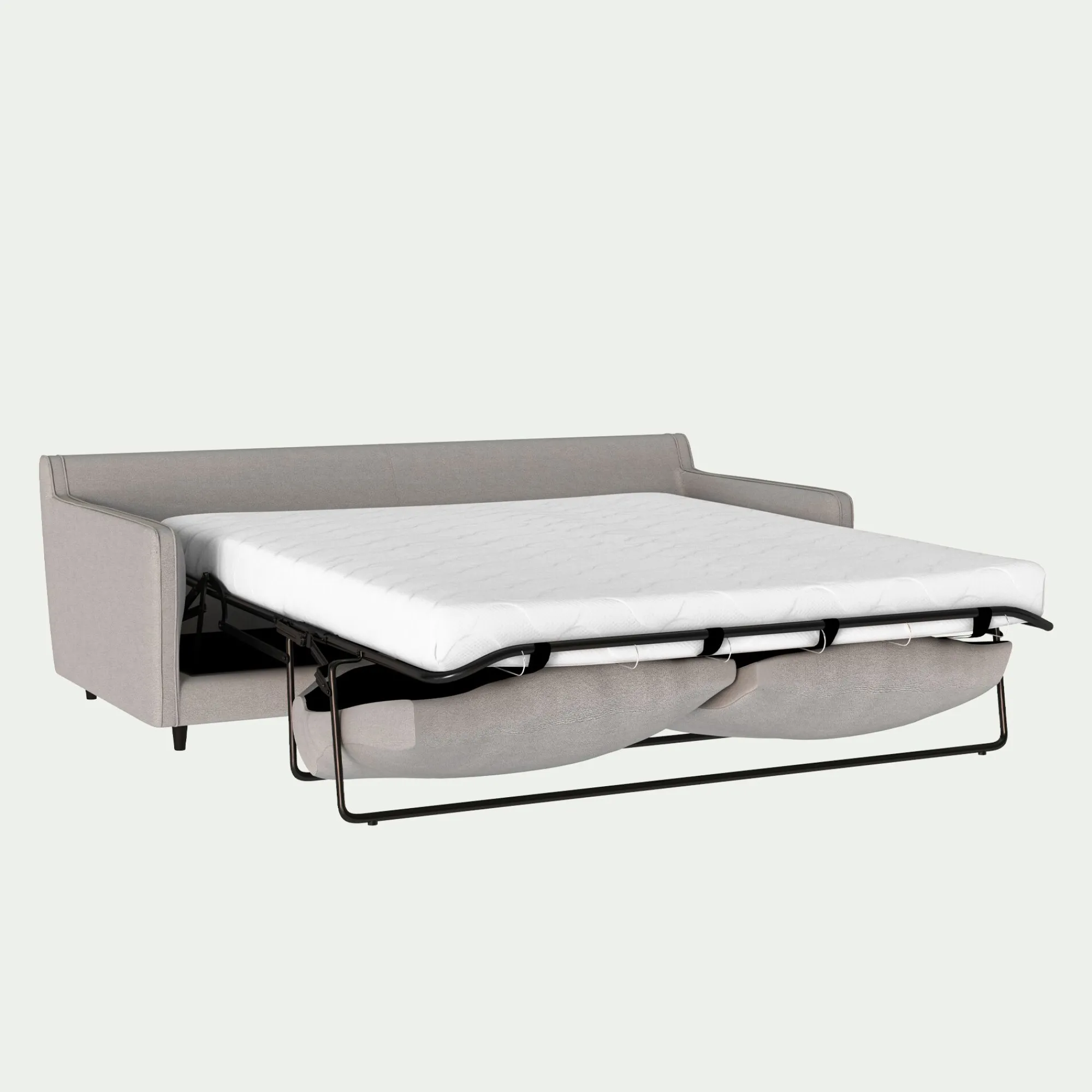 alinea Canapé 4 Places*Canapé 4 places convertible en tissu - borie Gris