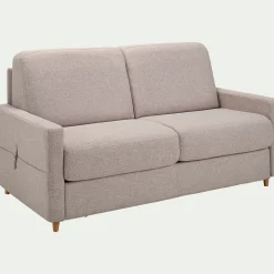 alinea Canapé 3 Places*Canapé 3 places convertible en tissu matelas densité 35kg/m3 - borie Gris