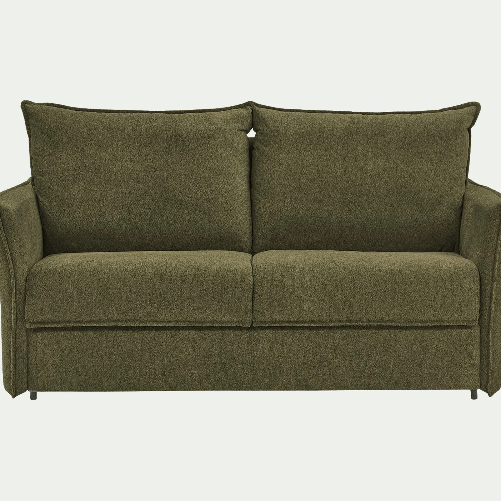 alinea Canapé 3 Places|Canapé Convertible*Canapé 3 places conible avec matelas en tissu densité 35kg/m3 - cèdre Vert