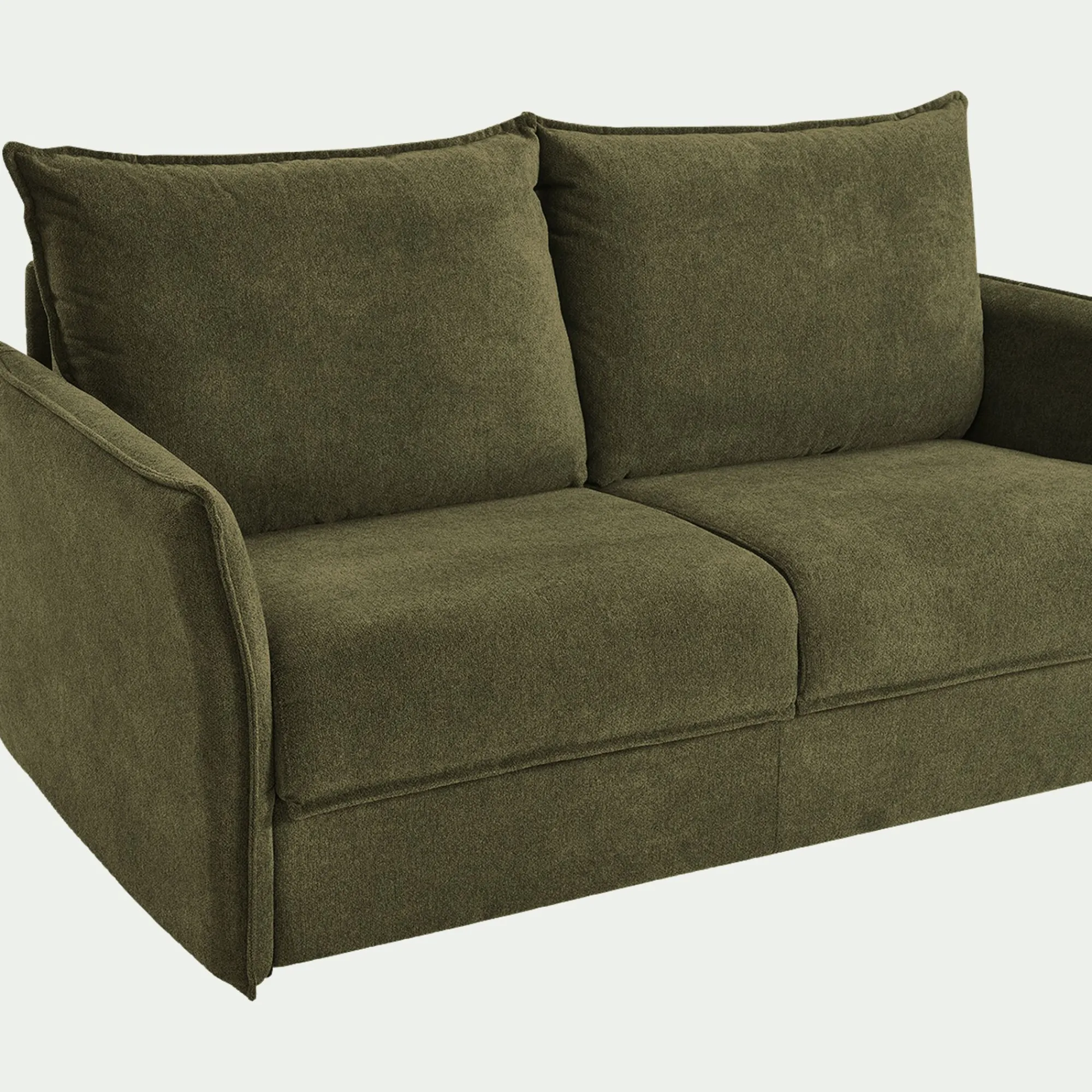 alinea Canapé 3 Places|Canapé Convertible*Canapé 3 places conible avec matelas en tissu densité 35kg/m3 - cèdre Vert