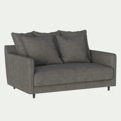 alinea Canapé 2 Places|Petit Canapé*Canapé 2 places convertible en tissu - restanque Gris