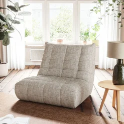 alinea Canapé 2 Places*Canapé 2 places en tissu chenille - roucas Beige