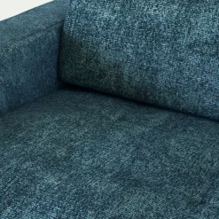 alinea Canapé 3 Places|Canapé Fixe*Canapé 3 places fixe en tissu Genesis avec accoudoirs 20cm - figuerolles Bleu