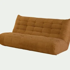 alinea Canapé 4 Places|Canapé Modulable*Canapé 4 places fixe en tissu chenille - argan Jaune