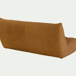 alinea Canapé 4 Places|Canapé Modulable*Canapé 4 places fixe en tissu chenille - argan Jaune