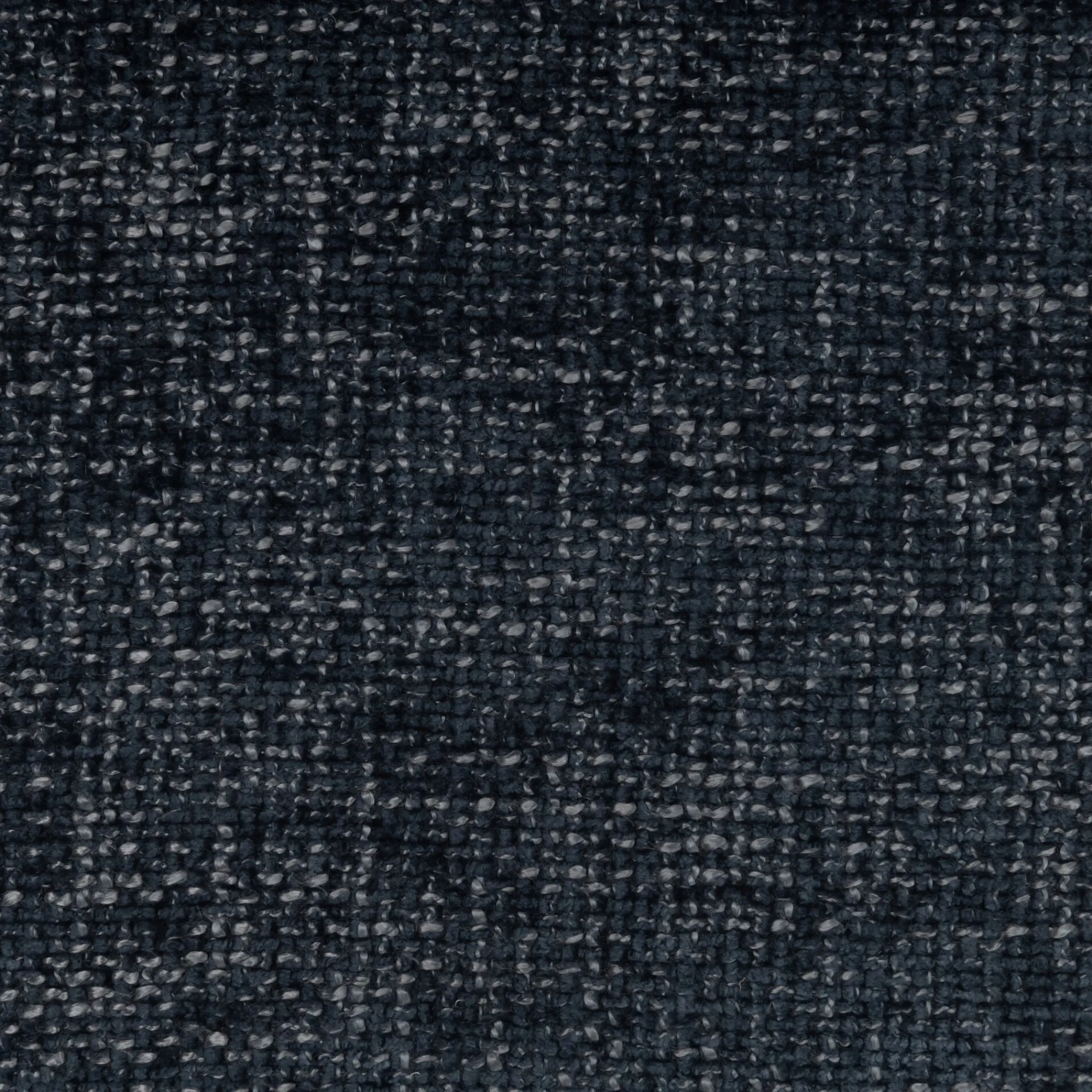 alinea Canapé 3 Places*Canapé 3 places fixe en tissu chenille - marine Bleu