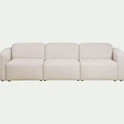 alinea Canapé 5 Places*Canapé 5 places relax droit en tissu - roucas Beige