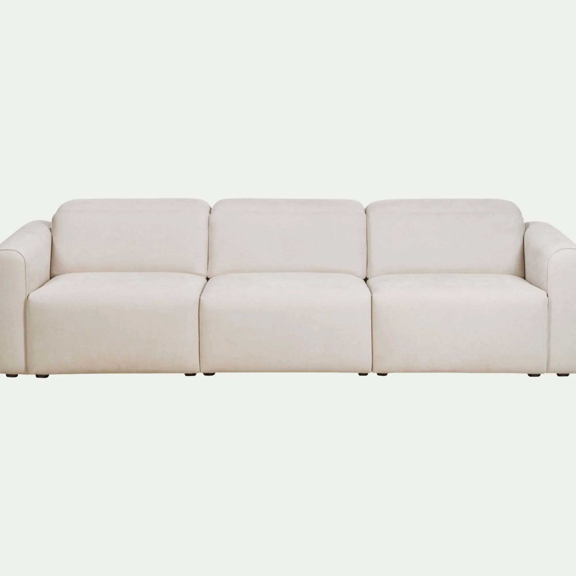 alinea Canapé 5 Places*Canapé 5 places relax droit en tissu - roucas Beige