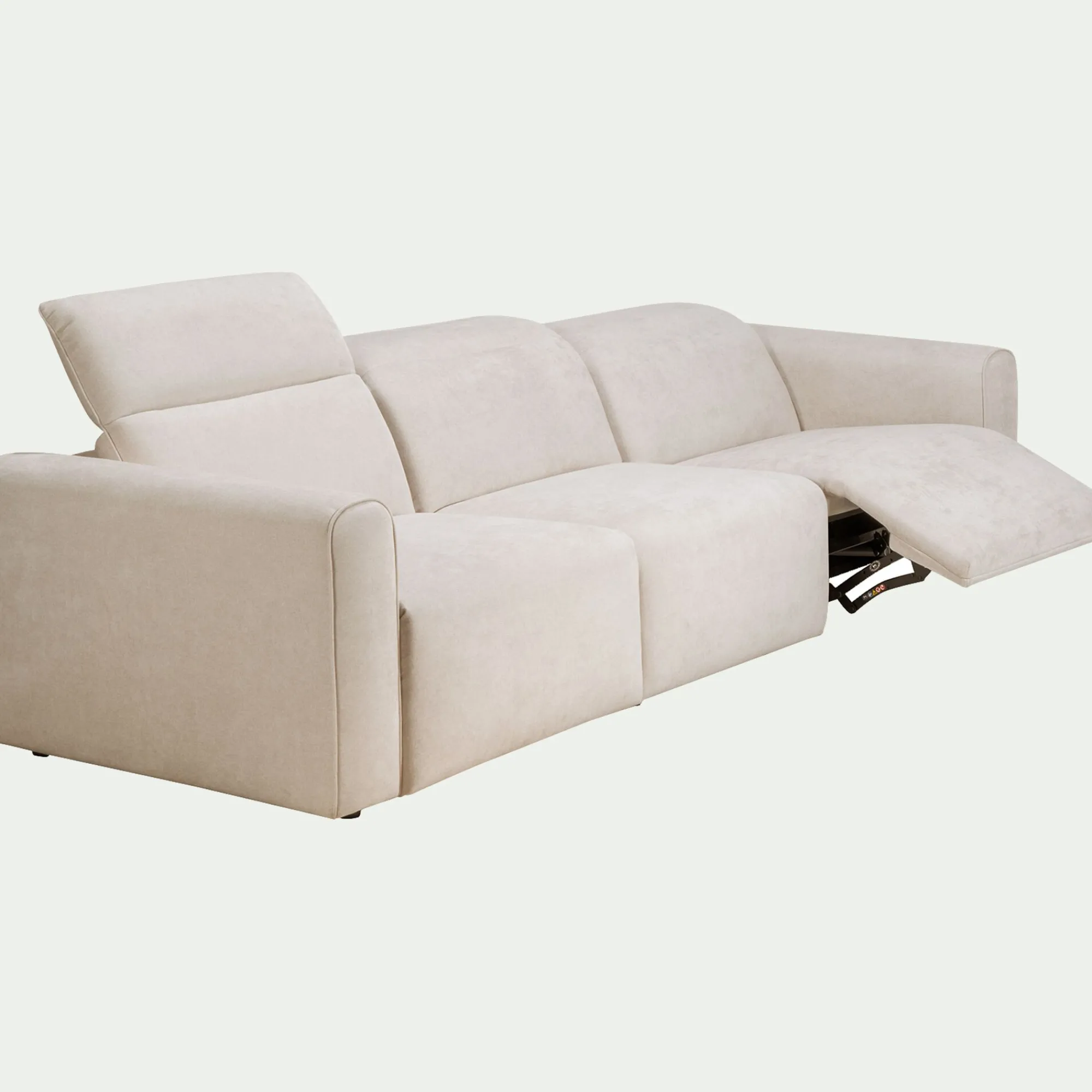 alinea Canapé 5 Places*Canapé 5 places relax droit en tissu - roucas Beige