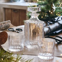 alinea Pichet, Bouteille En Verre Et Carafe|Verre Et Carafe De Noël*Carafe à whisky en cristal 75cl - Transparent
