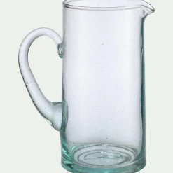 alinea Pichet, Bouteille En Verre Et Carafe*Carafe avec anse en verre recyclé 1,1L - Transparent