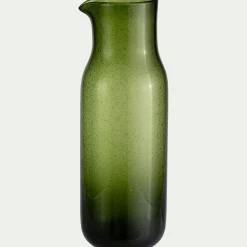 alinea Pichet, Bouteille En Verre Et Carafe|Verre Et Carafe De Noël*Carafe en verre bullé 83cl - avocado Vert