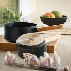 alinea Casserole, Poêle Et Sauteuse*Casserole en aluminium D16cm - Noir