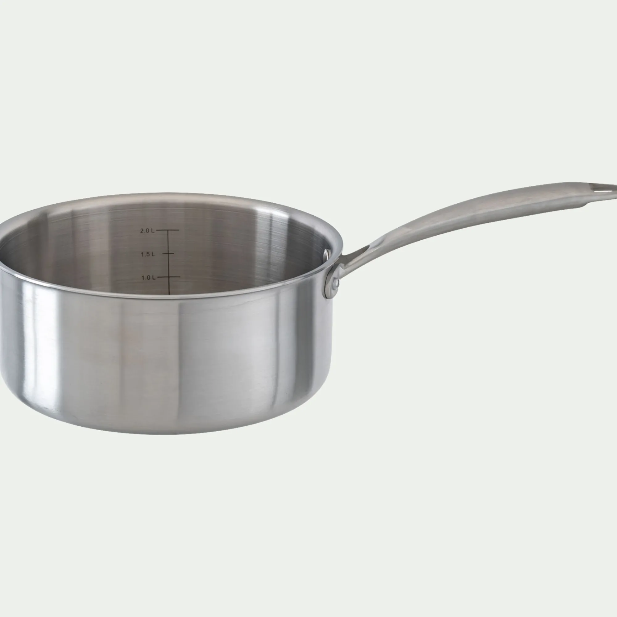 alinea Casserole, Poêle Et Sauteuse*Casserole en inox D20cm - métallisé Argenté