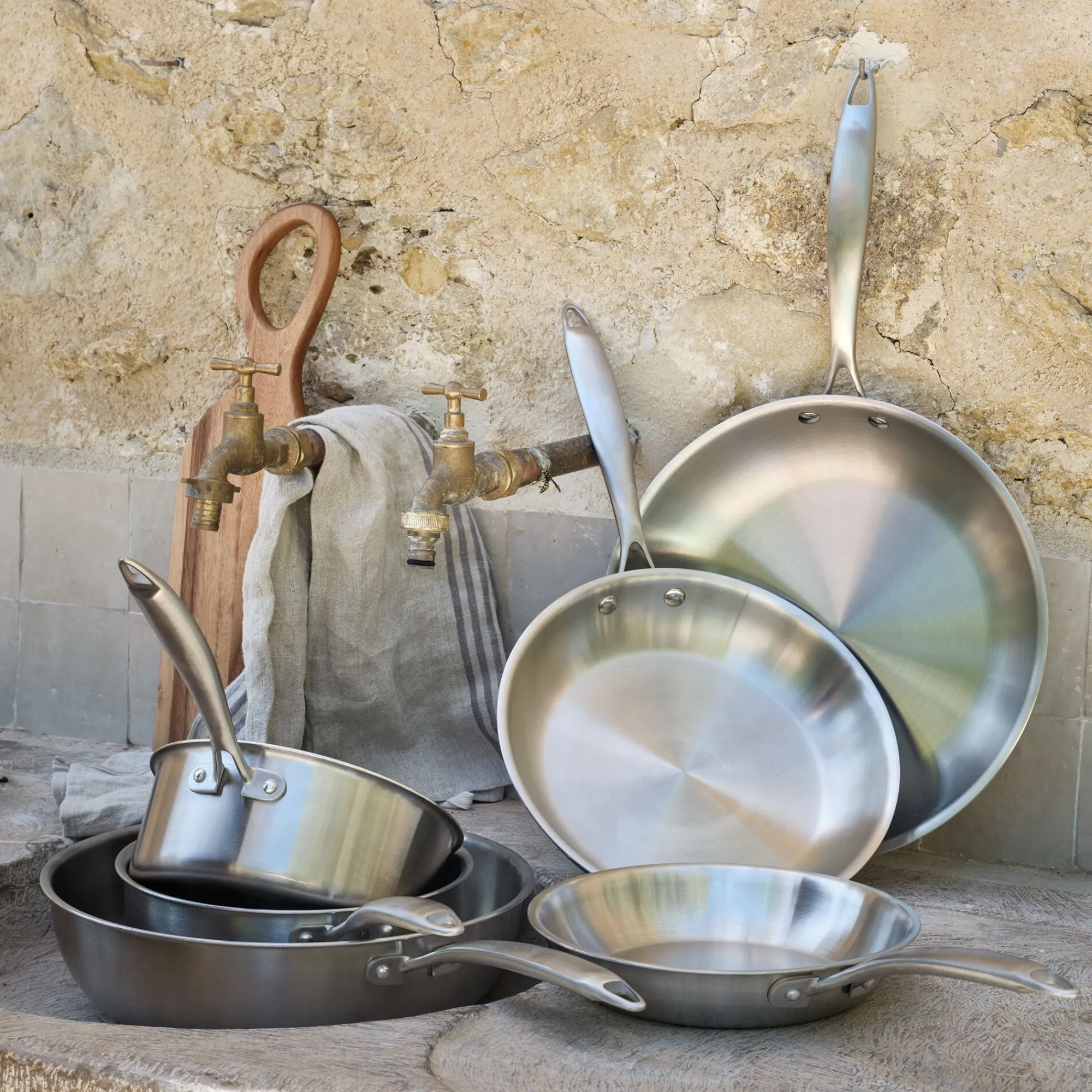 alinea Casserole, Poêle Et Sauteuse*Casserole en inox D20cm - métallisé Argenté
