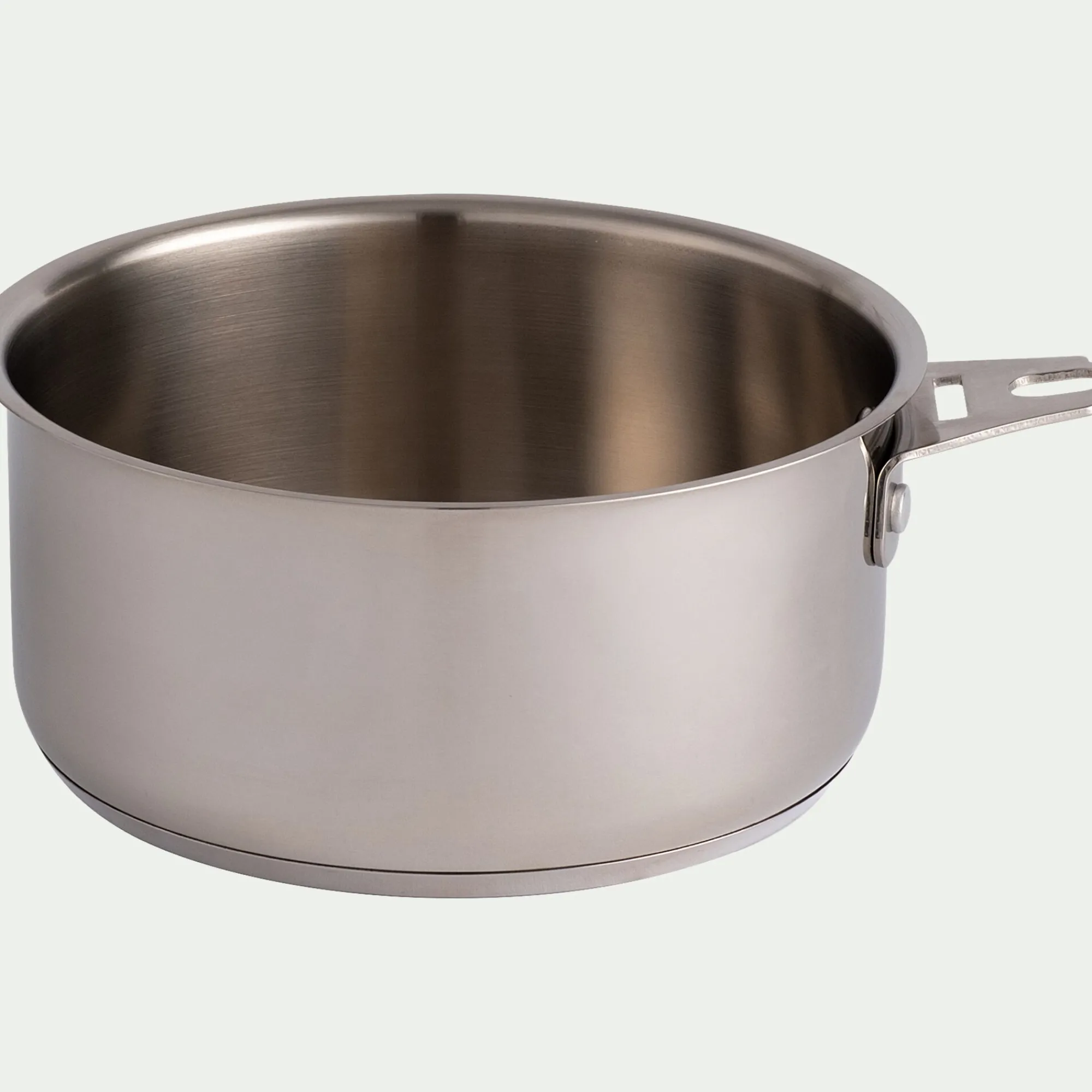 alinea Casserole, Poêle Et Sauteuse*Casserole en inox D18cm - métallisé Gris
