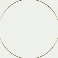 alinea Loisirs Créatifs*Cercle à décorer en acier D30cm - doré métallisé