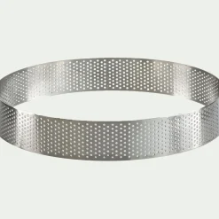 alinea Moule À Gâteau|Emporte-Pièce Et Cercle À Pâtisserie*Cercle de cuisson perforé en inox D20cm - Argenté