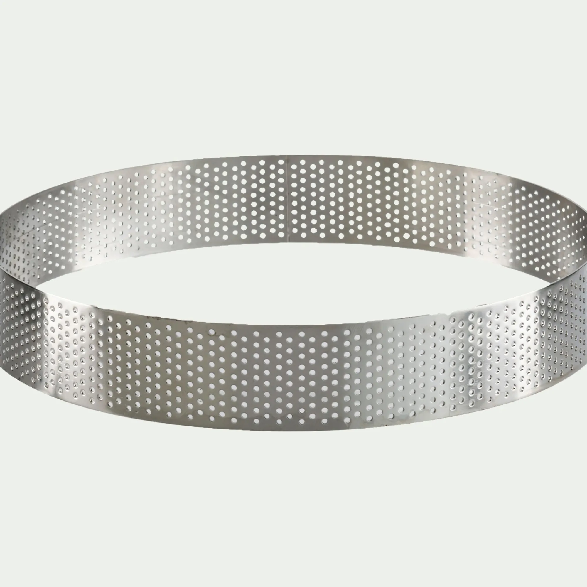 alinea Moule À Gâteau|Emporte-Pièce Et Cercle À Pâtisserie*Cercle de cuisson perforé en inox D20cm - Argenté