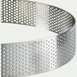 alinea Moule À Gâteau|Emporte-Pièce Et Cercle À Pâtisserie*Cercle de cuisson perforé en inox D20cm - Argenté