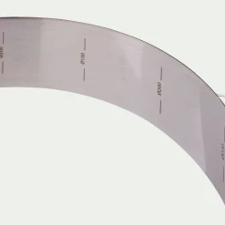 alinea Emporte-Pièce Et Cercle À Pâtisserie|Moule À Gâteau*Cercle réglable en inox D16cm à D28cm - Argenté