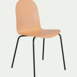 alinea Chaise De Salle À Manger*Chaise avec coque en contreplaqué moulé de hêtre - Bois clair