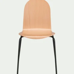 alinea Chaise De Salle À Manger*Chaise avec coque en contreplaqué moulé de hêtre - Bois clair