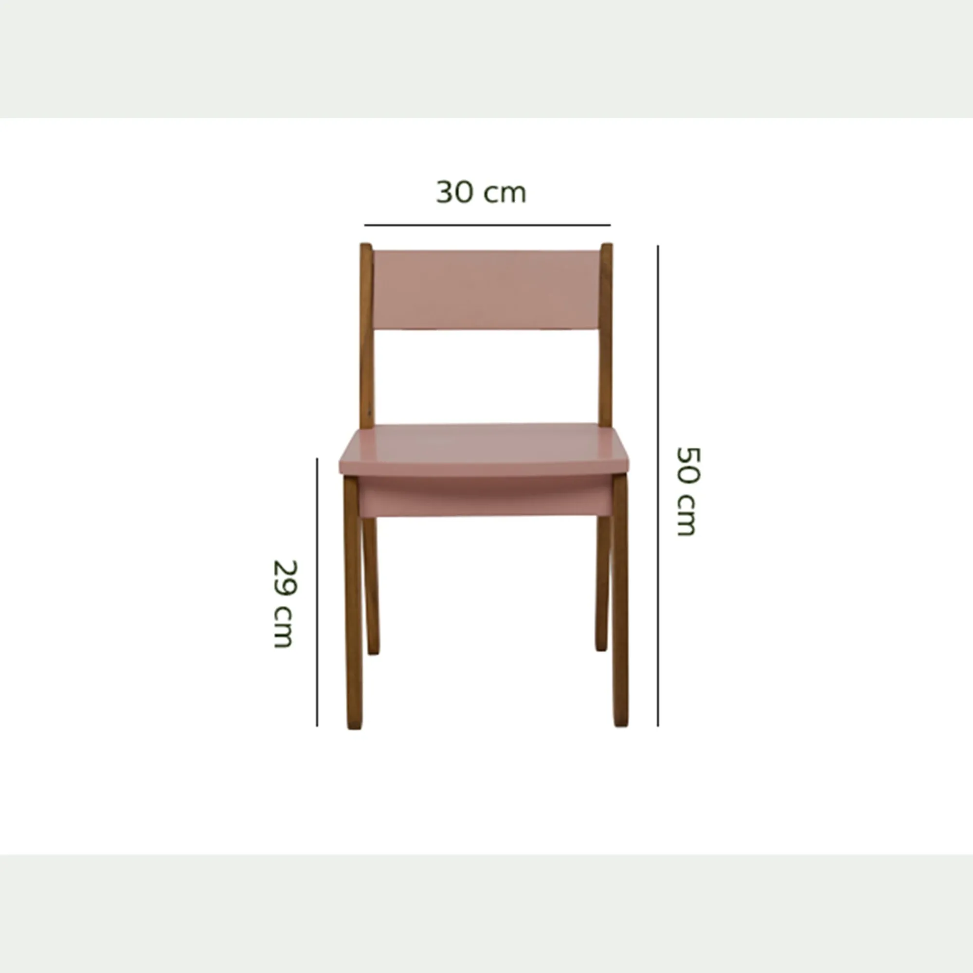 alinea Table Et Chaise Enfant*Chaise enfant en acacia - Rose