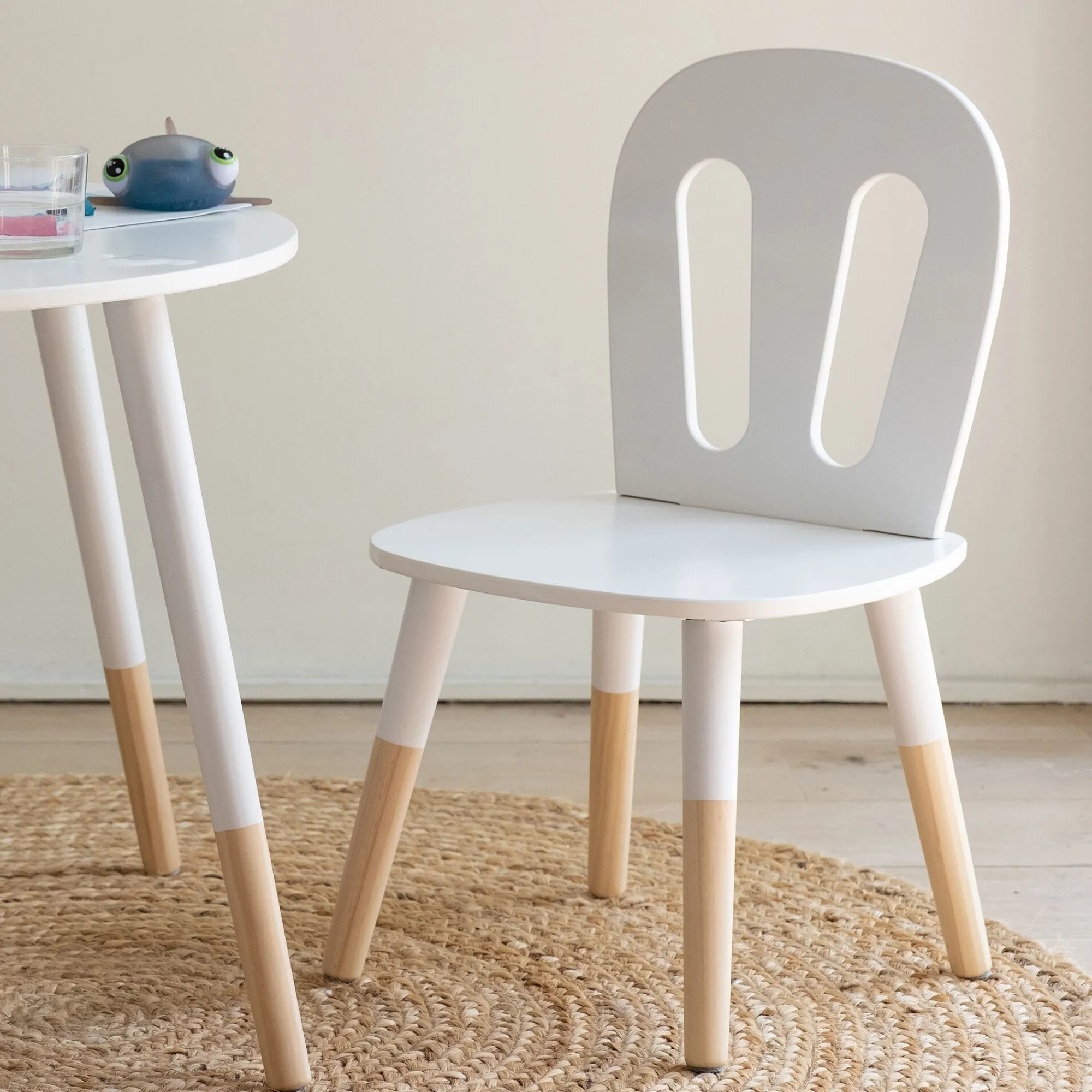 alinea Table Et Chaise Enfant*Chaise enfant en bois - Blanc
