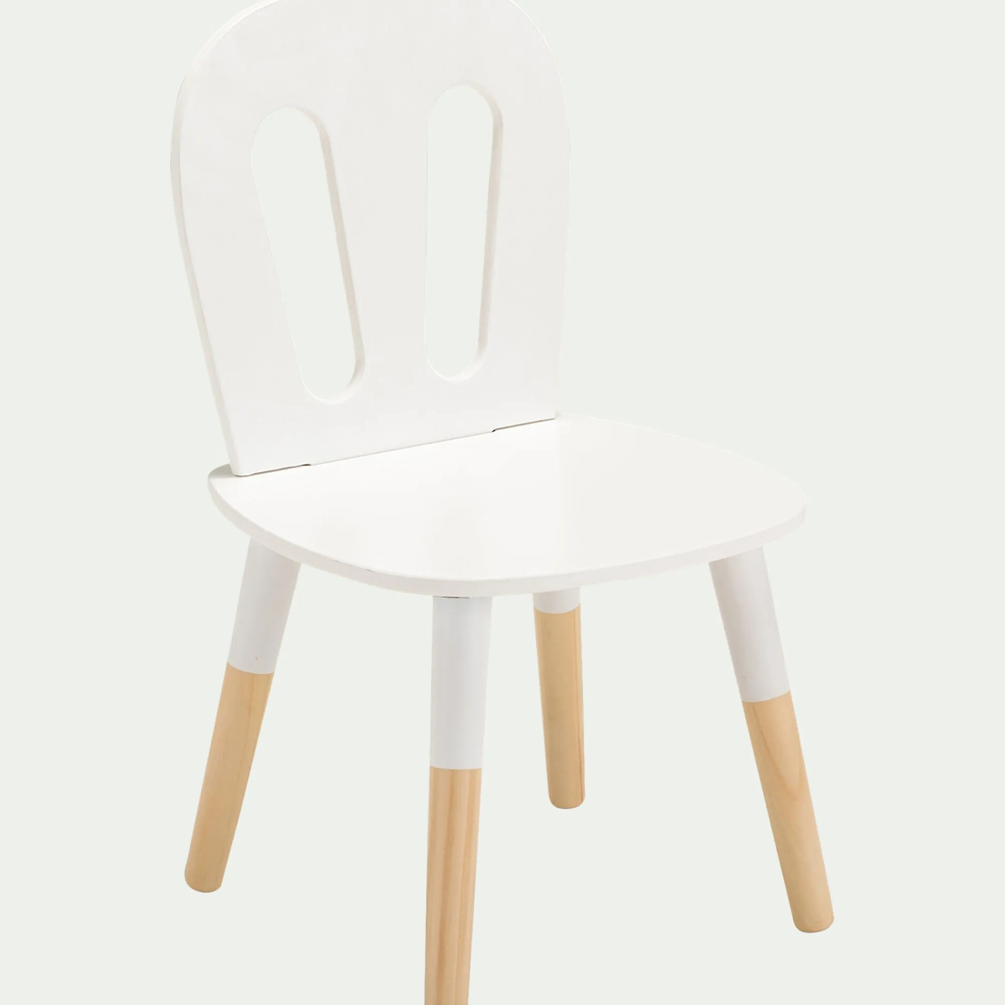 alinea Table Et Chaise Enfant*Chaise enfant en bois - Blanc