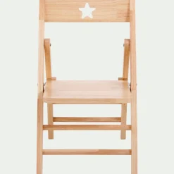 alinea Table Et Chaise Enfant*Chaise pliante pour enfant en bois d'hévéa - Bois clair