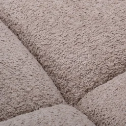 alinea Canapé Modulable*Chauffeuse avance - recule en tissu campo - Beige