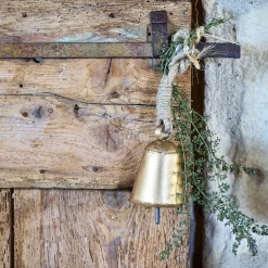 alinea Suspension De Noël|Décoration À Suspendre*Cloche à suspendre en fer H11,5cm - Doré