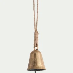 alinea Suspension De Noël|Décoration À Suspendre*Cloche à suspendre en fer H11,5cm - Doré