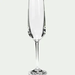 alinea Verre À Pied|Flûte Et Coupe De Champagne*Coffret de 6 flûtes à champagne en cristallin 18cl - Transparent