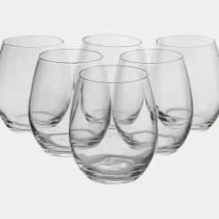alinea Verre À Eau*Coffret de 6 gobelets en cristallin 36cl - Transparent