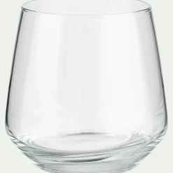 alinea Verre À Eau|Verre Et Carafe De Noël*Coffret de 6 gobelets en verre 34,5cl - Transparent