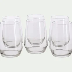 alinea Verre À Eau*Coffret de 6 gobelets en verre 45cl - Transparent