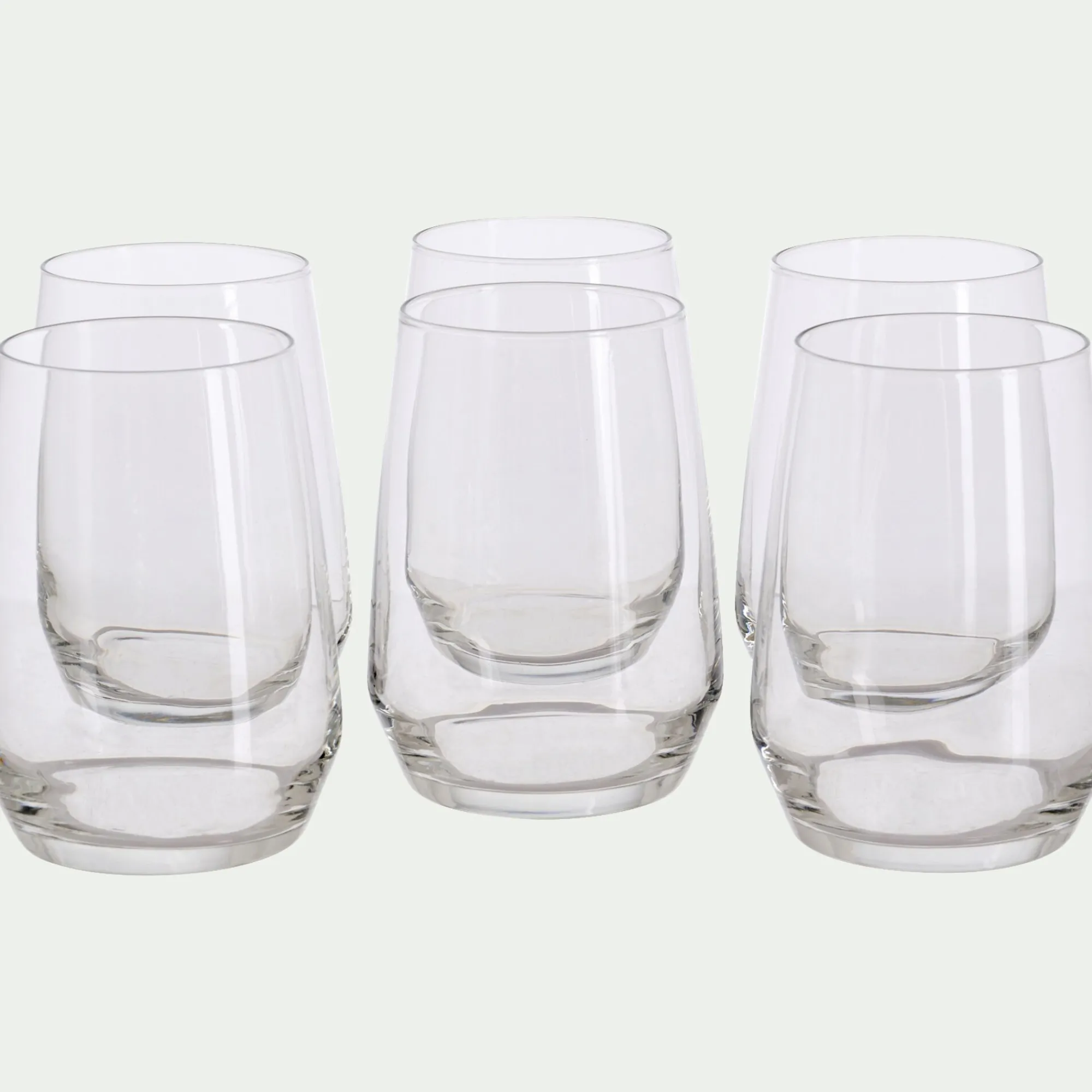 alinea Verre À Eau*Coffret de 6 gobelets en verre 45cl - Transparent