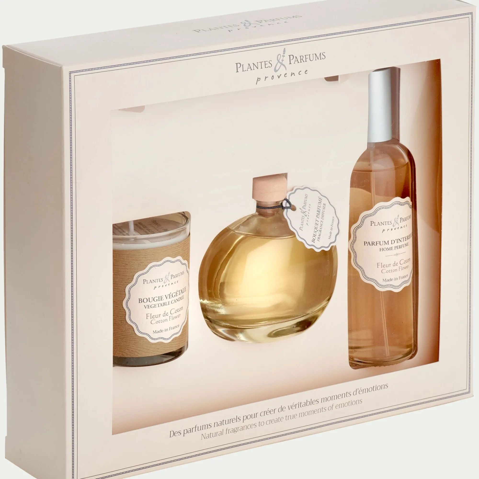 alinea Parfum D'Ambiance|Coffret Parfum D'Ambiance*Coffret senteur Fleur de Coton