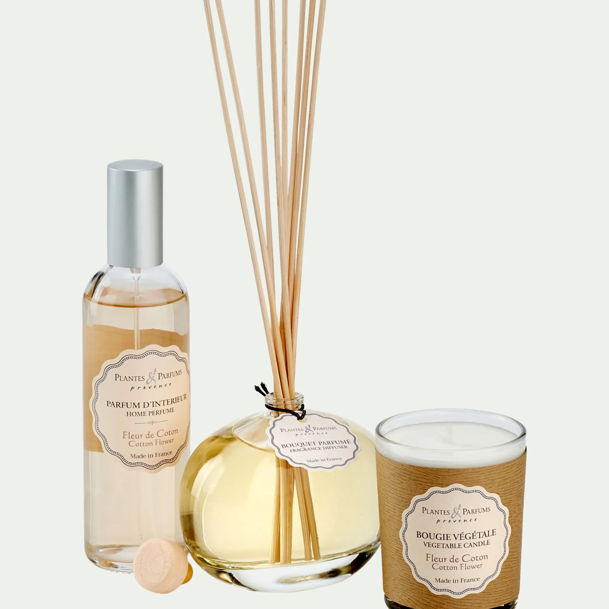alinea Parfum D'Ambiance|Coffret Parfum D'Ambiance*Coffret senteur Fleur de Coton