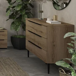 alinea Commode & Chiffonnier*Commode 6 tiroirs en bois - Bois clair