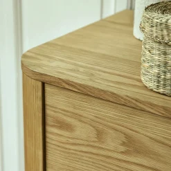 alinea Commode & Chiffonnier*Commode 3 tiroirs en bois - Bois clair