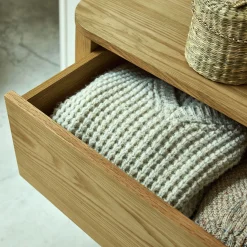 alinea Commode & Chiffonnier*Commode 3 tiroirs en bois - Bois clair