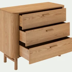 alinea Commode & Chiffonnier*Commode 3 tiroirs en bois - Bois clair