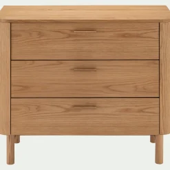 alinea Commode & Chiffonnier*Commode 3 tiroirs en bois - Bois clair