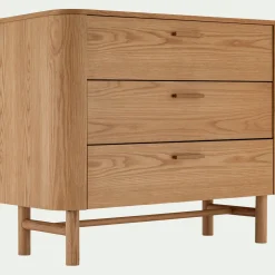 alinea Commode & Chiffonnier*Commode 3 tiroirs en bois - Bois clair