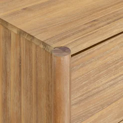 alinea Commode & Chiffonnier*Commode 3 tiroirs en bois d'acacia massif - Bois clair