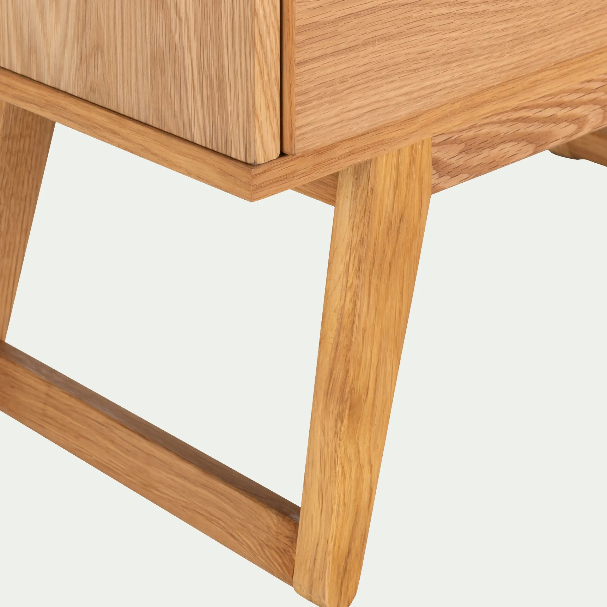 alinea Commode & Chiffonnier*Commode 4 tiroirs en plaqué chêne - Bois clair